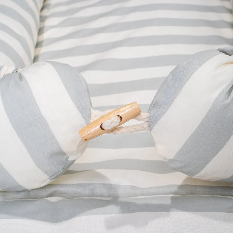 Organic Kuschelnest NIDO MAX, Stripes