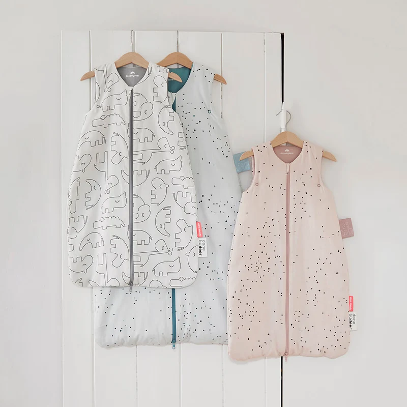 Sovepose 70 cm - Dreamy dots - Hvid