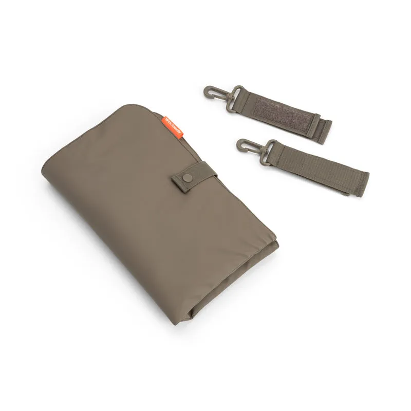 Quiltet pusletaske – Taupe