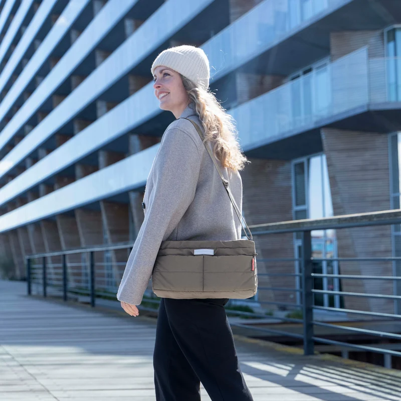 Barnevognsorganiser – Taupe