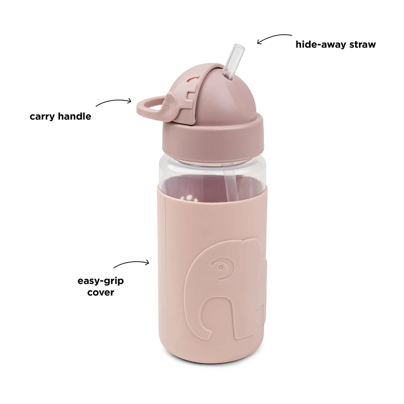 Deer friends duo - flaske 350 ml & metalmadkasse - pudder