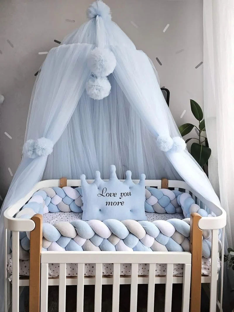 Baby Bedding Set - Braided Nursery Bumper