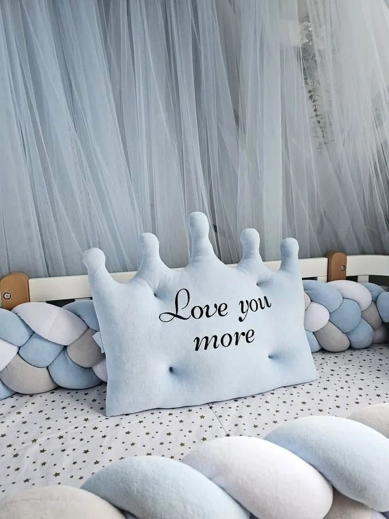 Baby Bedding Set - Braided Nursery Bumper