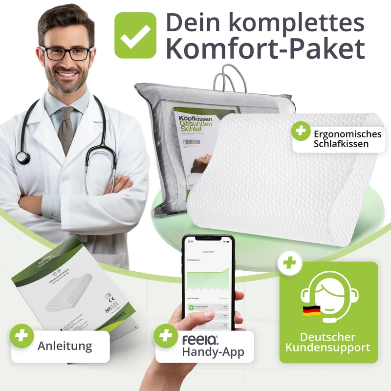 Orthopädisches Kopfkissen groß