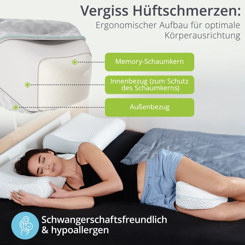 Ergonomisches Kniekissen