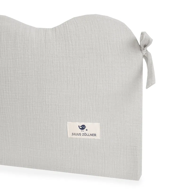 Nestchen Wave aus Baumwollmusselin, Grey