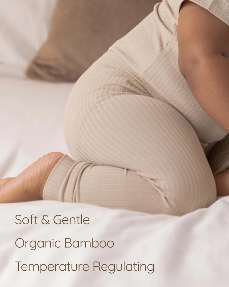BABYGO® Gerippte Baby-Leggings | 2er-Pack