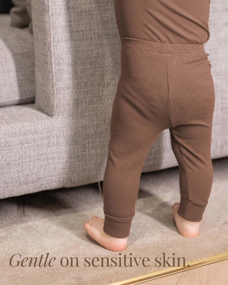 BABYGO® Gerippte Baby-Leggings | 3er-Pack