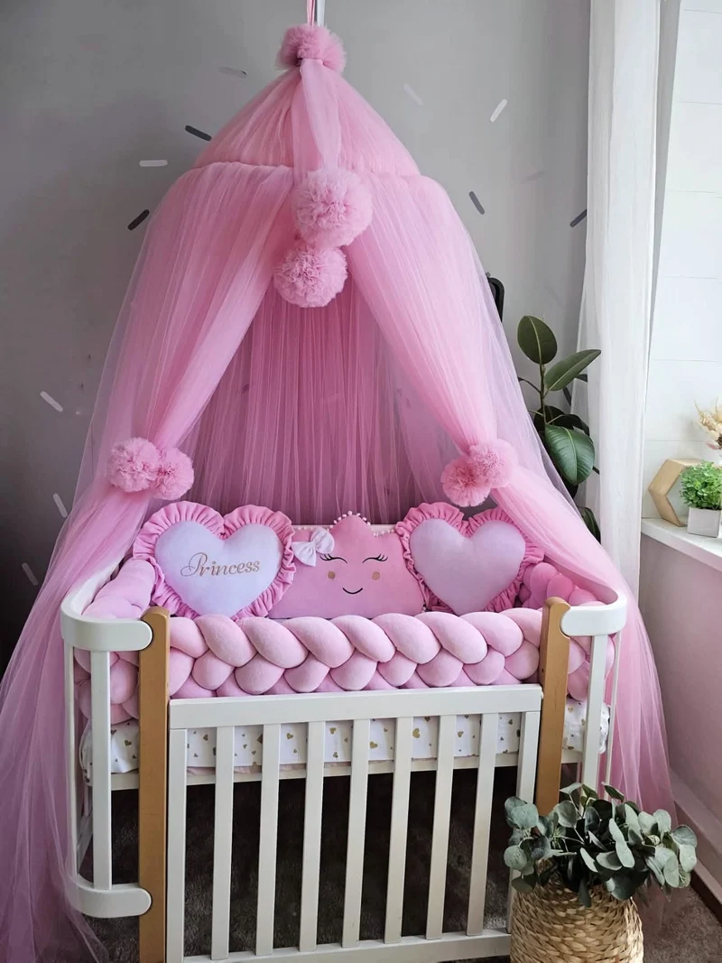 Baby Girl Bedding Crib Set Pink