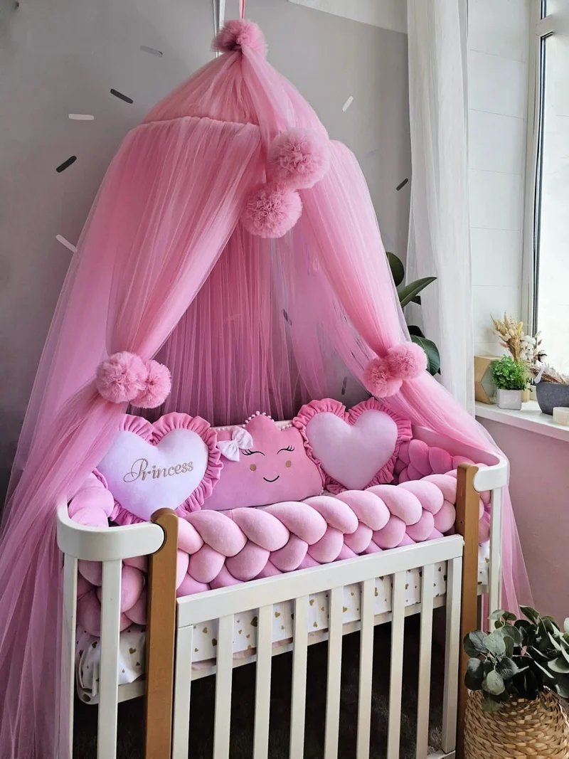 Baby Girl Bedding Crib Set Pink
