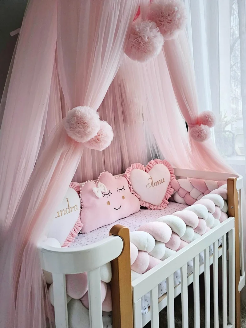 Baby Girl Bedding Crib Set Pink