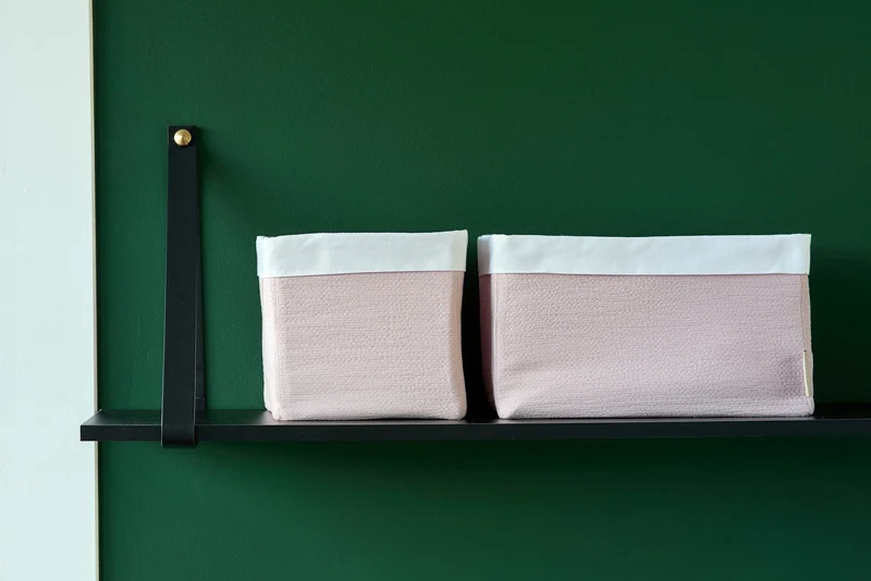 Körbchen aus Doppelkrepp – weich & robust, 100 % Baumwolle