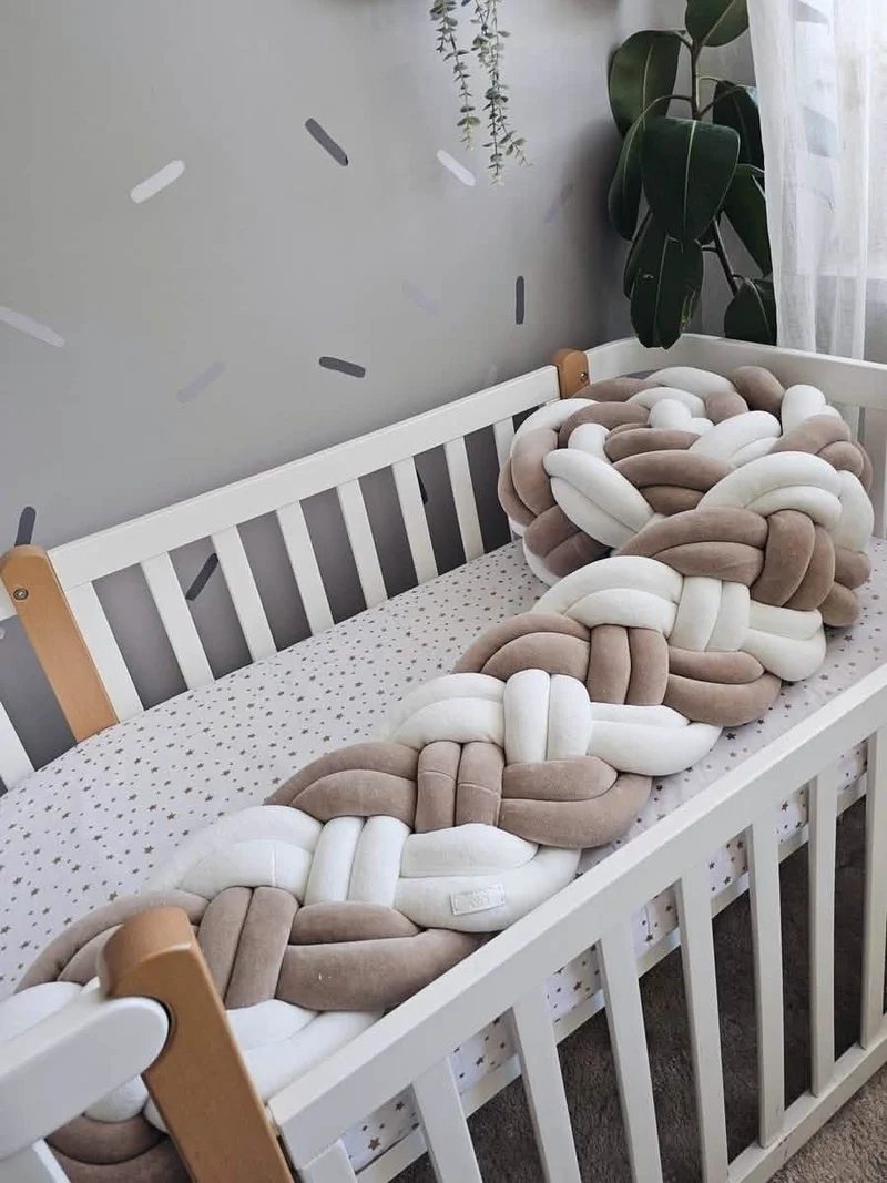 Crib Bumper 25 cm - Custom Color
