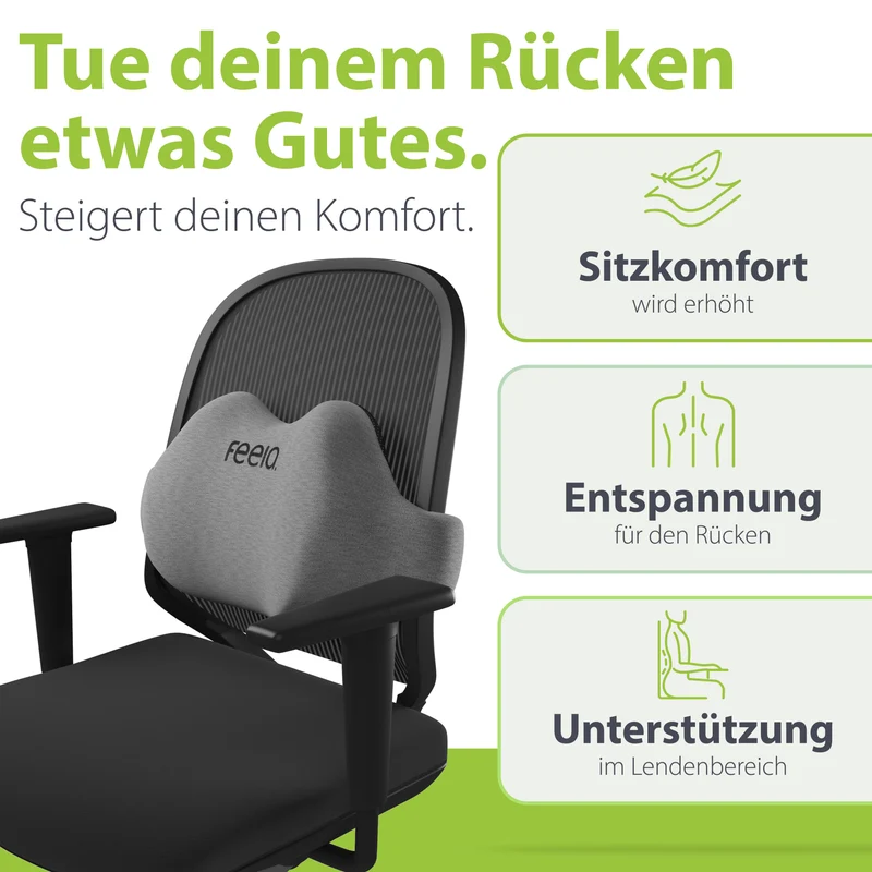 Ergonomisches Rückenkissen