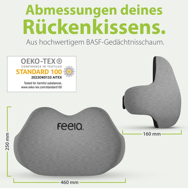 Ergonomisches Rückenkissen