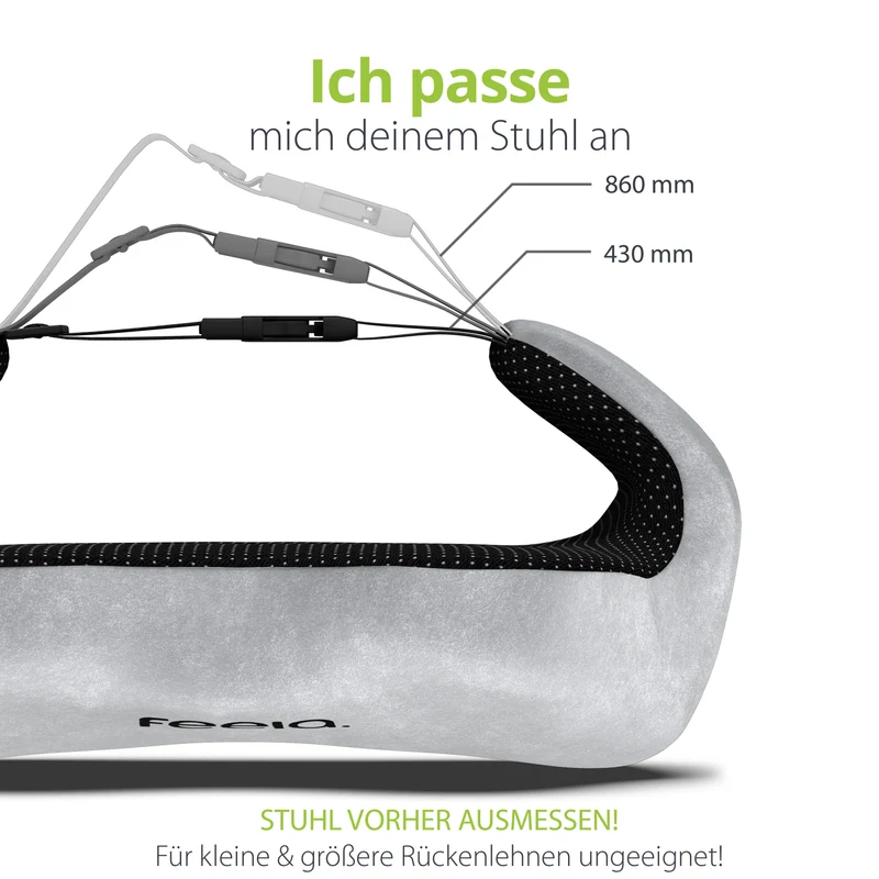 Ergonomisches Rückenkissen