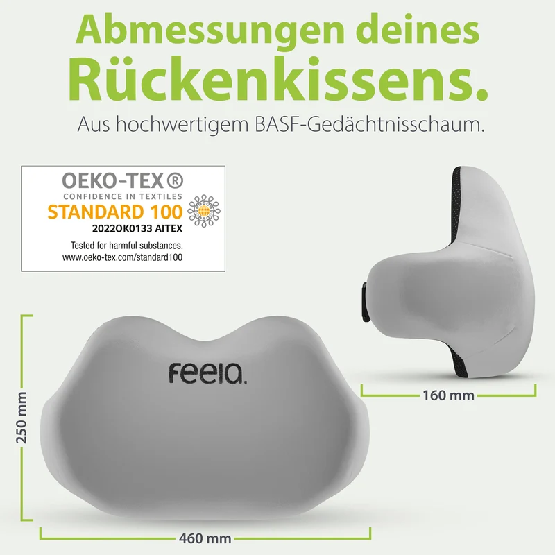 Ergonomisches Rückenkissen