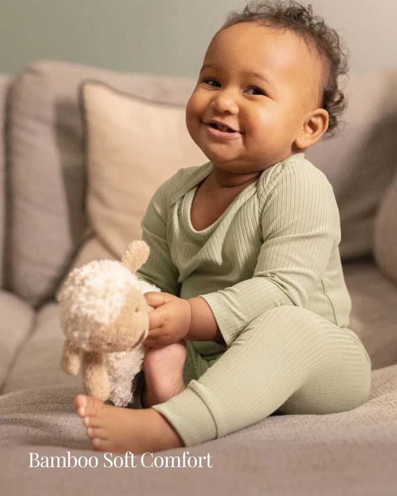 BABYGO® Gerippte Baby-Leggings