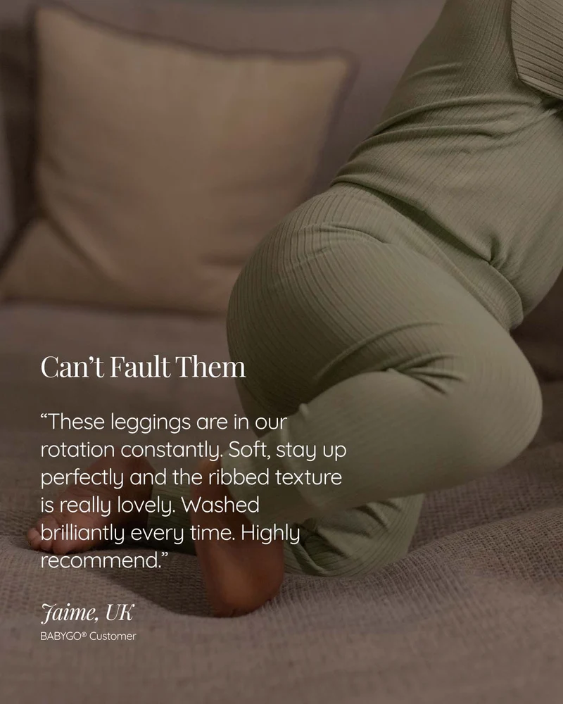 BABYGO® Gerippte Baby-Leggings