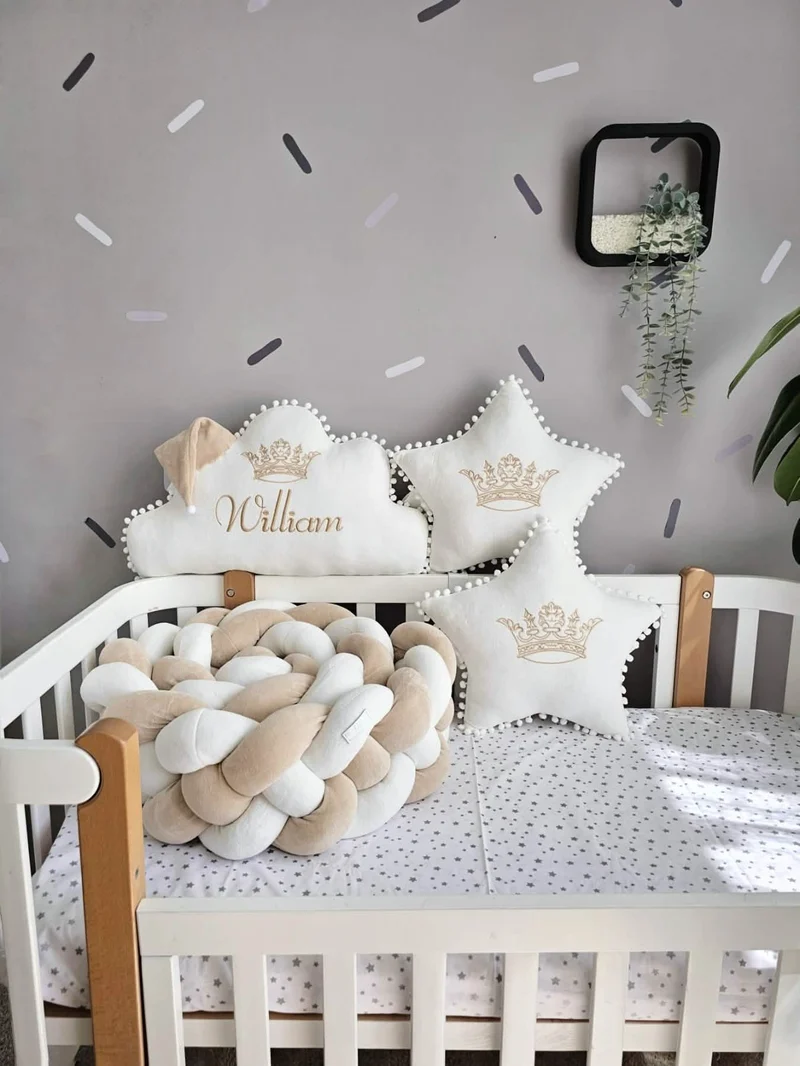 Baby Bedding Set Creamy Beige - Gender Neutral Nursery Decor