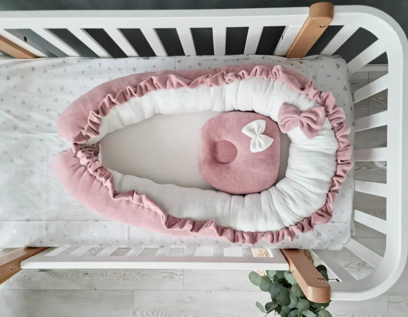 Premium Baby Girl Bedding Set - Princess Swan & Crown
