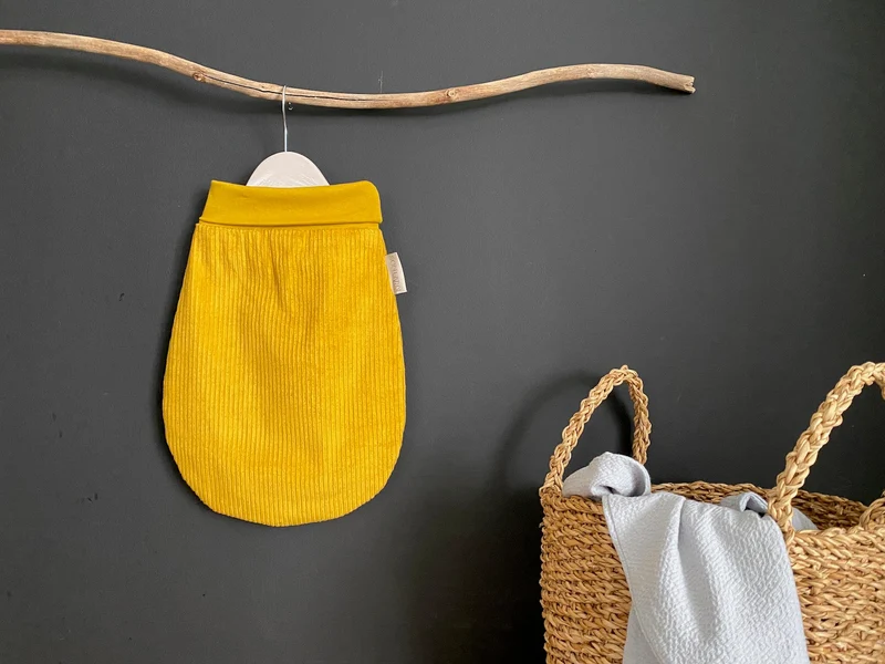 Strampelsack Herbst/Winter aus Breitcord – weich & samtig