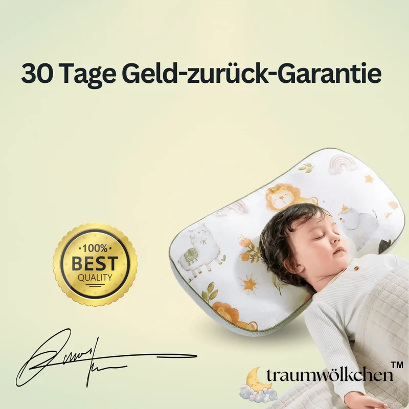 traumwölkchen™ Bestseller – Ergonomisches Kinderkissen
