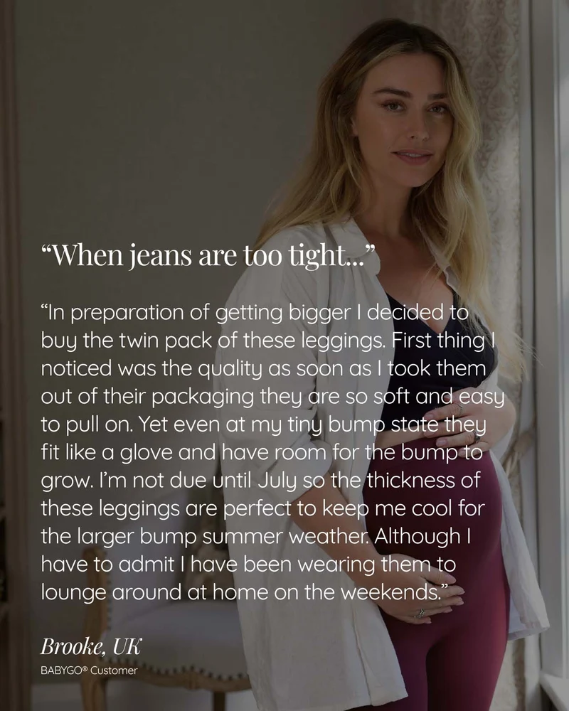 BABYGO® Activ+ Schwangerschafts-Leggings