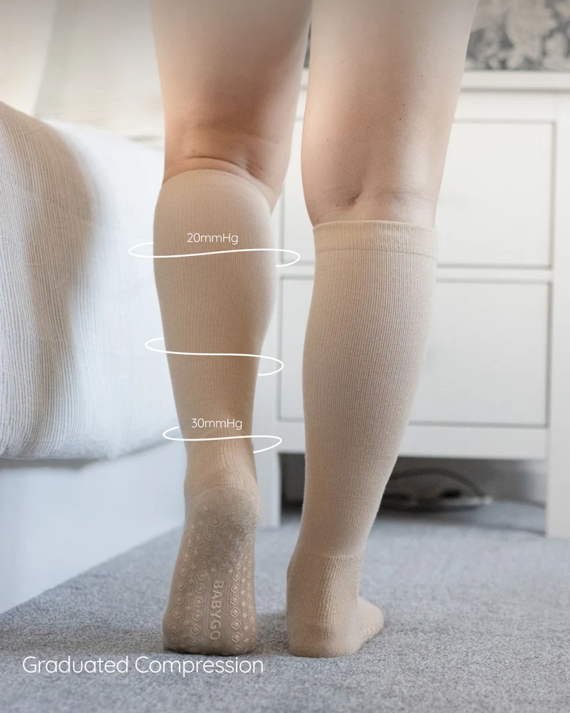 BABYGO® Schwangerschafts-Kompressionsstrümpfe | Doppelpack