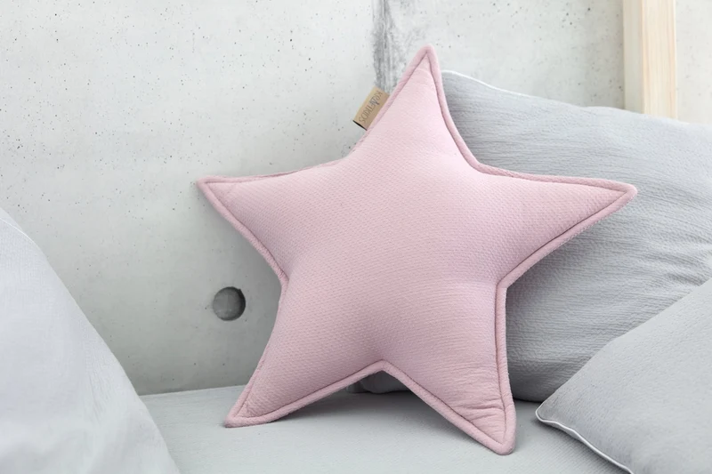 Sternkissen aus Doppelkrepp – weich & robust
