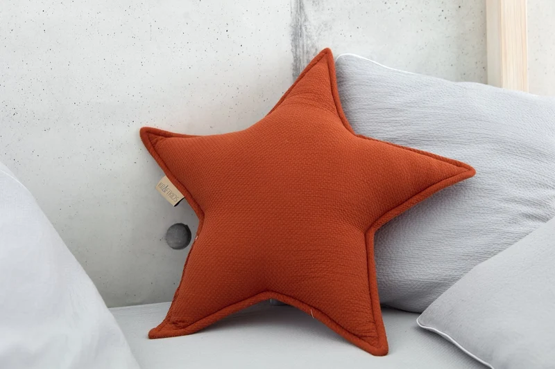 Sternkissen aus Doppelkrepp – weich & robust