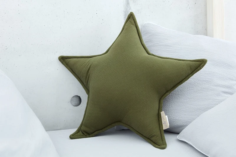 Sternkissen aus Doppelkrepp – weich & robust