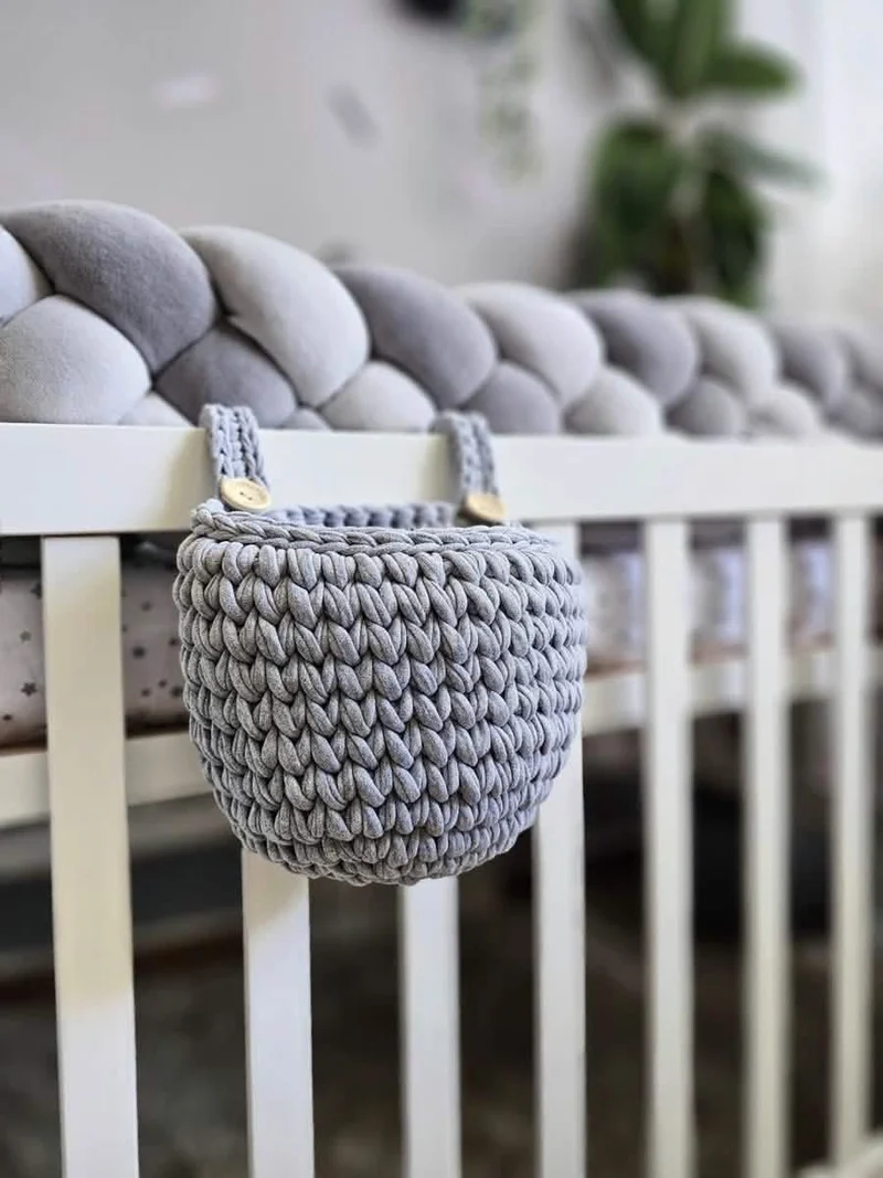 Baby Boy Bedding Set Gray - Personalized Nursery Decor