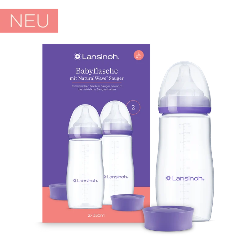 NEU: Babyflasche mit NaturalWave® Sauger L, 330ml