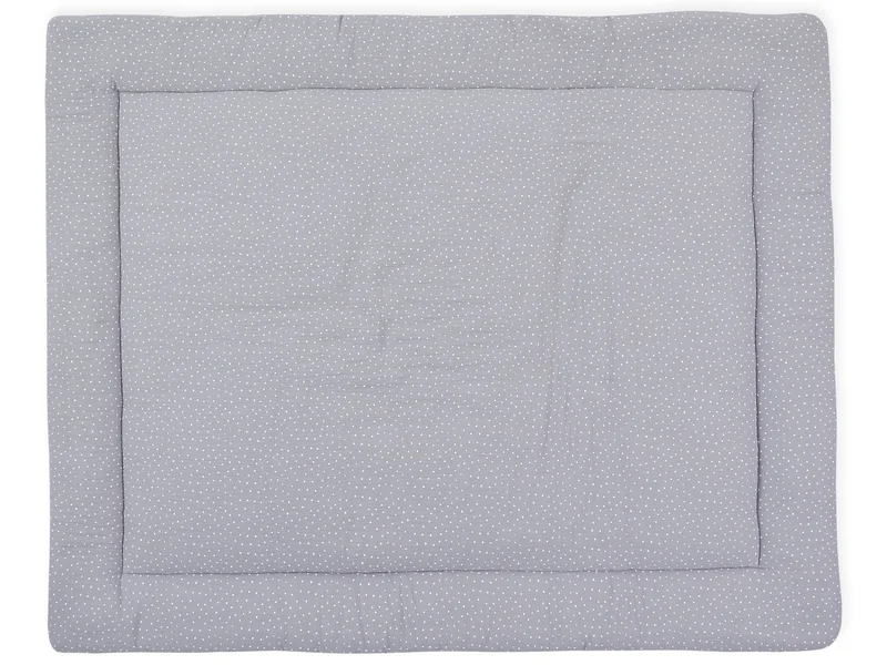 Krabbeldecke aus Musselin – Weißdruck, weich & luftig