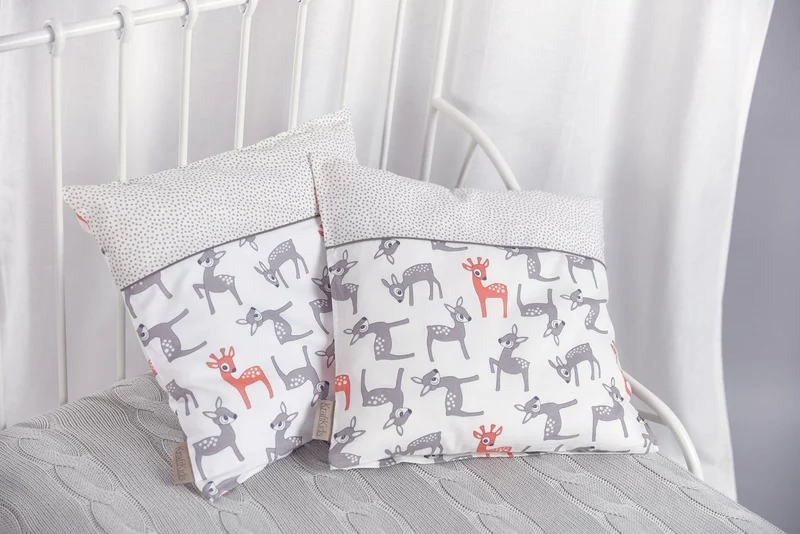 Kissenbezug aus Baumwolle – Gemischte Designs, weich & pflegeleicht