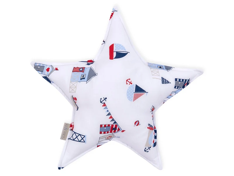 Sternkissen aus Baumwolle – Gemischte Designs