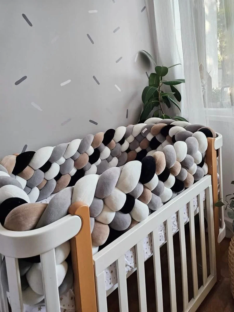 Crib Bumper Triple 30 cm