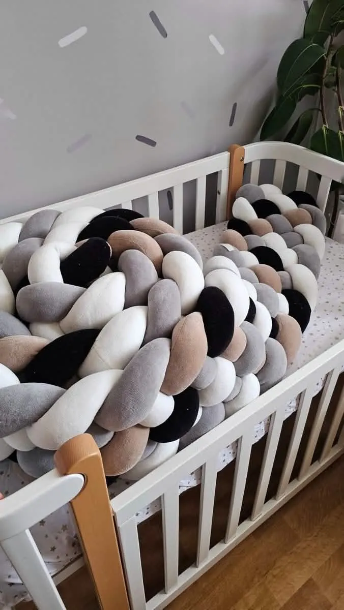 Crib Bumper Triple 30 cm