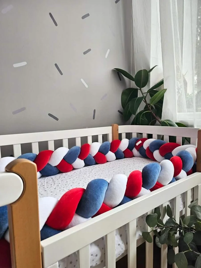 Crib Bumper 15 cm - Custom Color