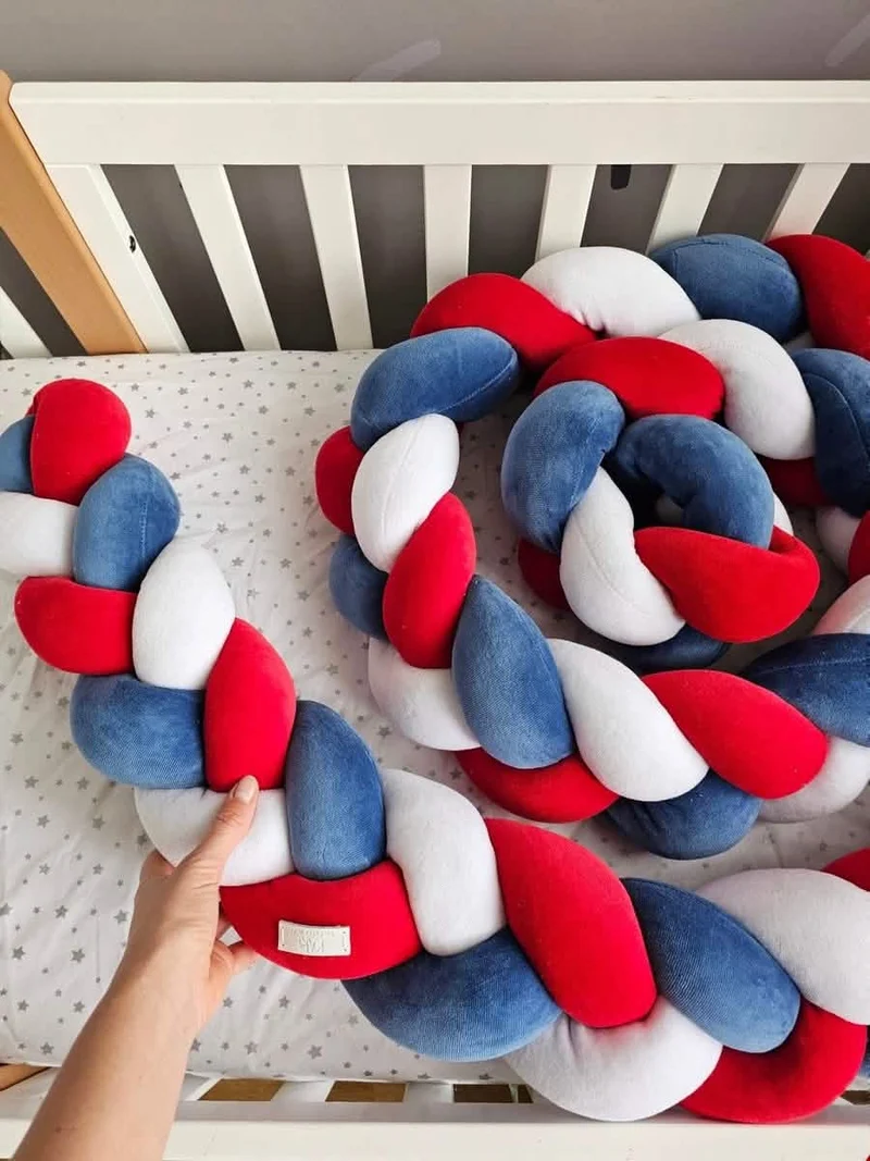 Crib Bumper 15 cm - Custom Color