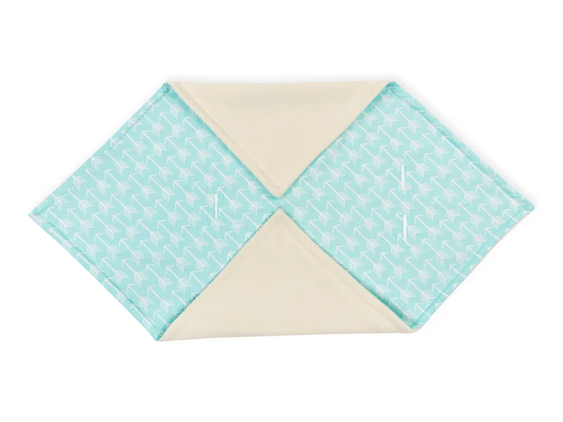 Babydecke für Babyschale Winter aus glattem Baumwollstoff – mit weichem Fleece