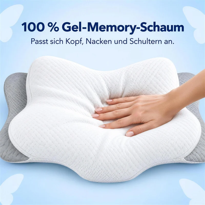 Schmetterlingskissen - Das Original ergonomische Kissen