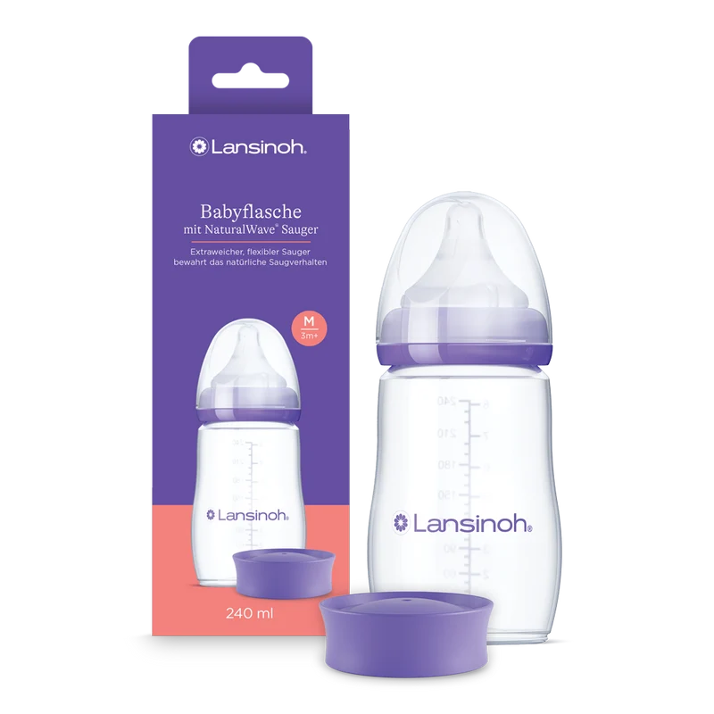 Babyflasche mit NaturalWave® Sauger 240 ml