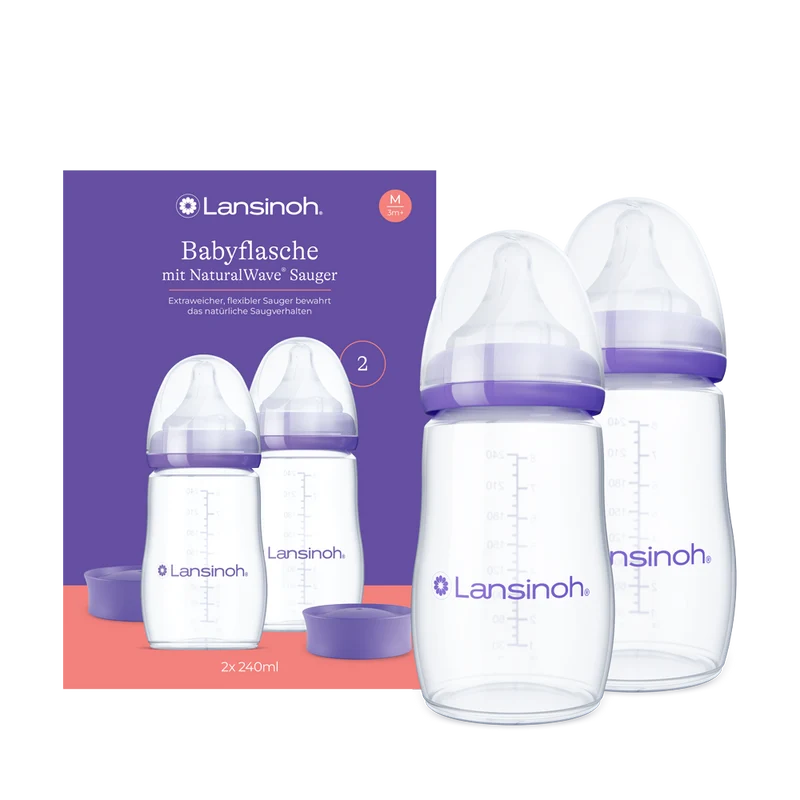 Babyflasche mit NaturalWave® Sauger 240 ml