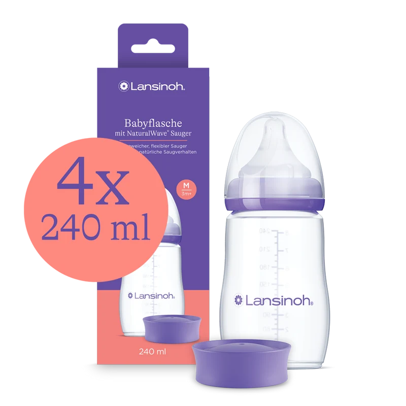 Babyflasche mit NaturalWave® Sauger 240 ml