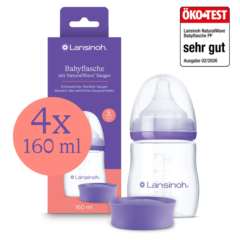 Babyflasche mit NaturalWave® Sauger 160 ml