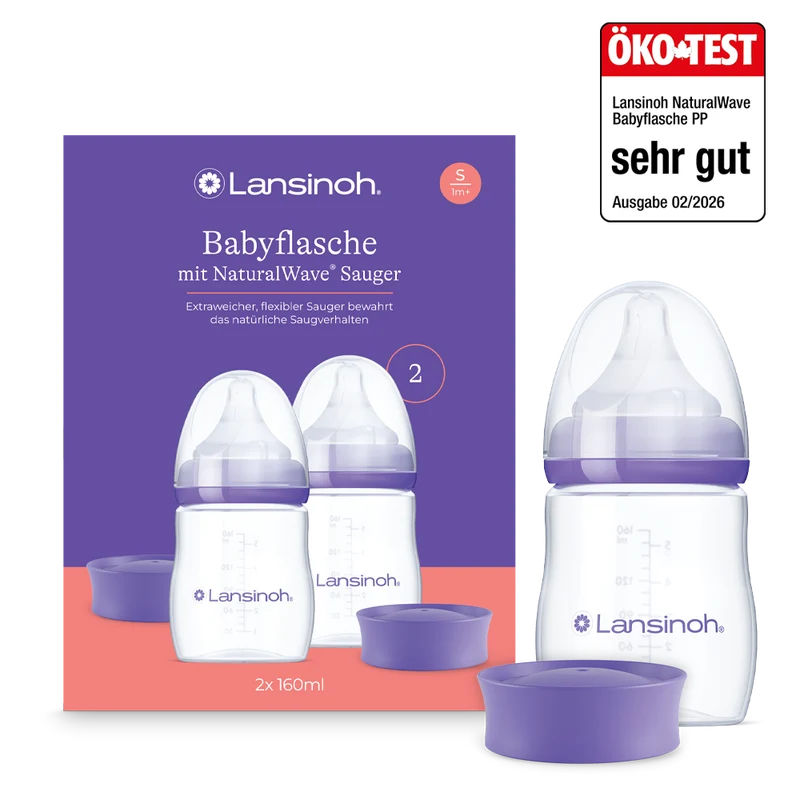 Babyflasche mit NaturalWave® Sauger 160 ml
