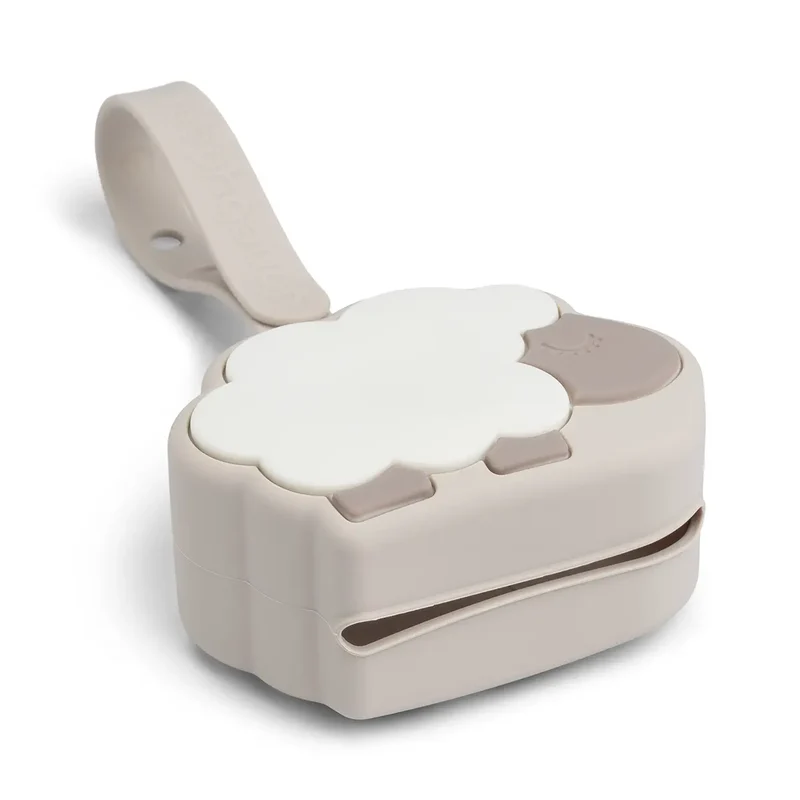 Silikone sutteholder - Sheepy - Sand