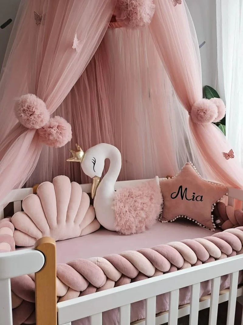 Luxury Baby Bedding Set - Star, Seashell & Swan